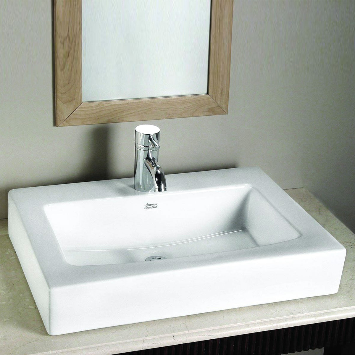 American Standard Boxe Above Counter Bath Sink Canaroma Bath & Tile