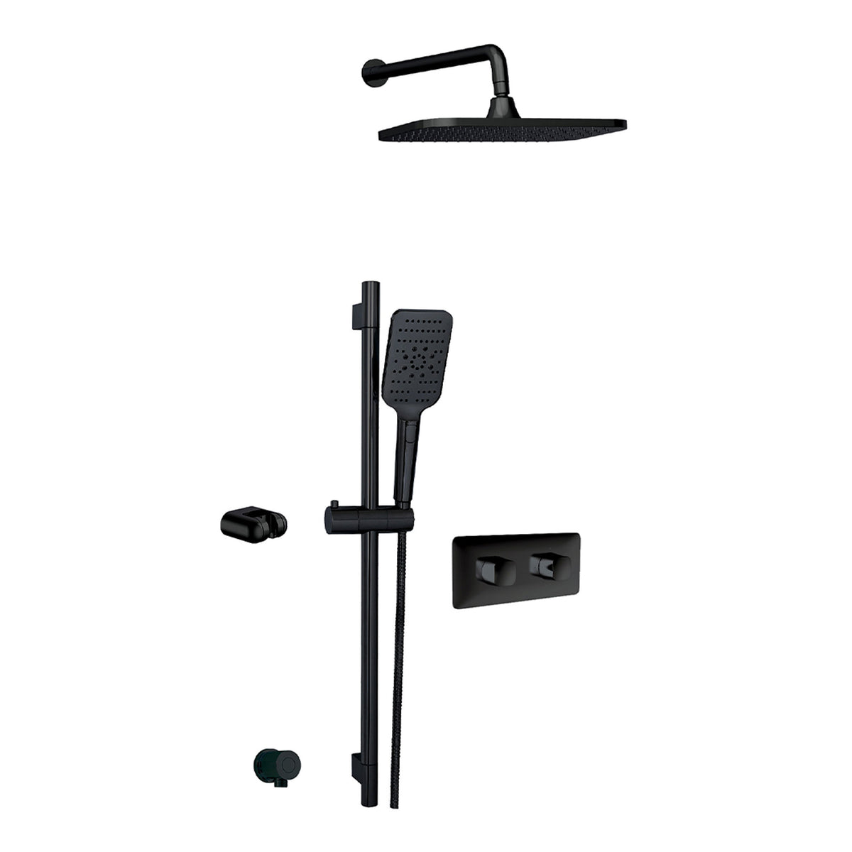 Aquabrass Shower Kit Inabox1 Canaroma Bath & Tile