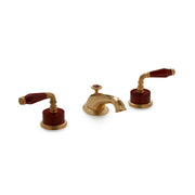 Sherle Wagner Fluted Lever Handles Bathroom Faucet