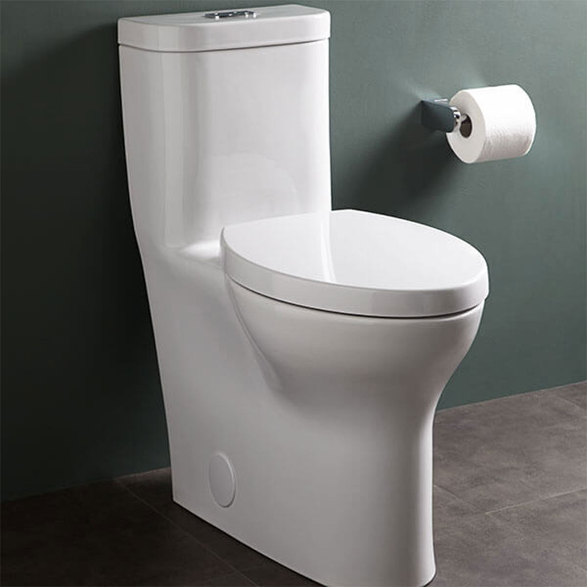 DXV Equility OnePiece Elongated Dual Flush Toilet Canaroma Bath & Tile