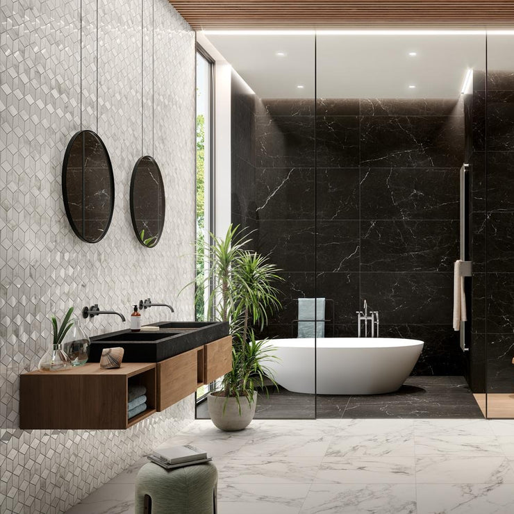 Eternity Arabesque Pearl Tile