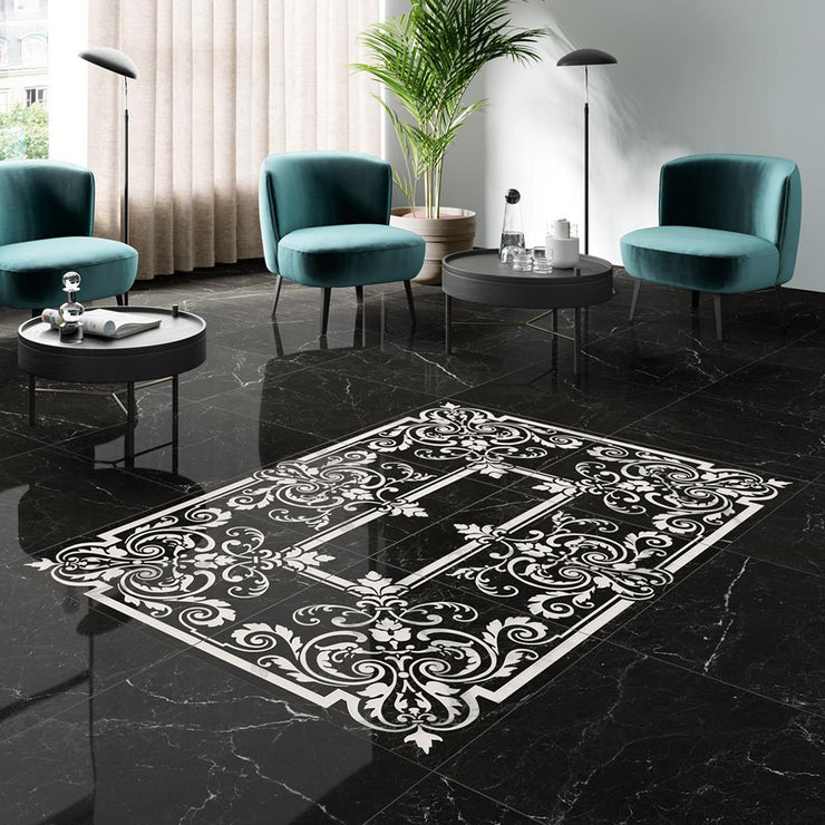 Eternity Marquina Black Tile