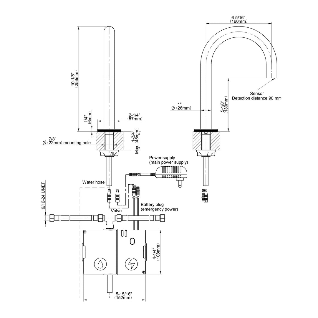 GRAFF Sensor Bathroom Faucet