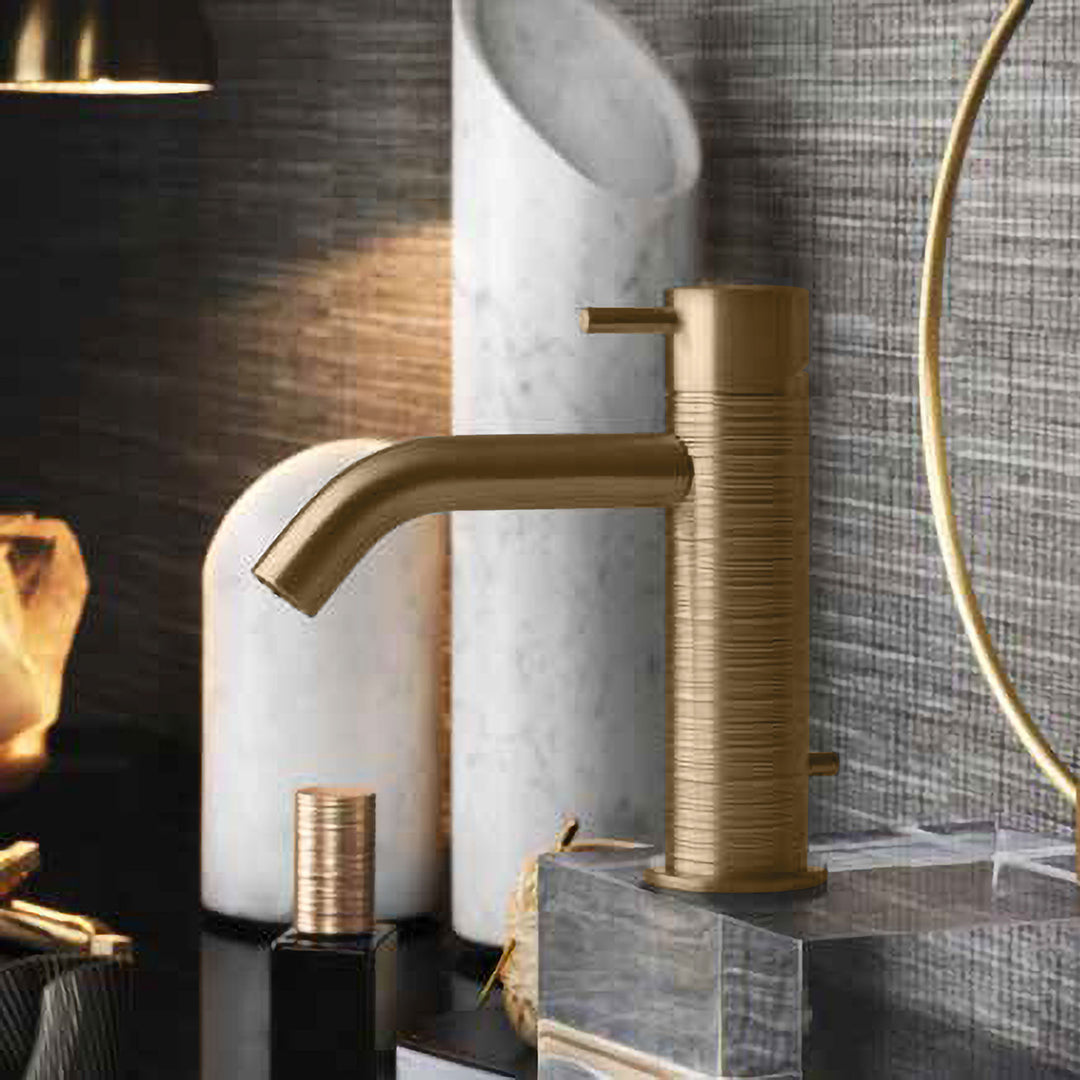 Gessi316 Trame Single Hole Bathroom Faucet