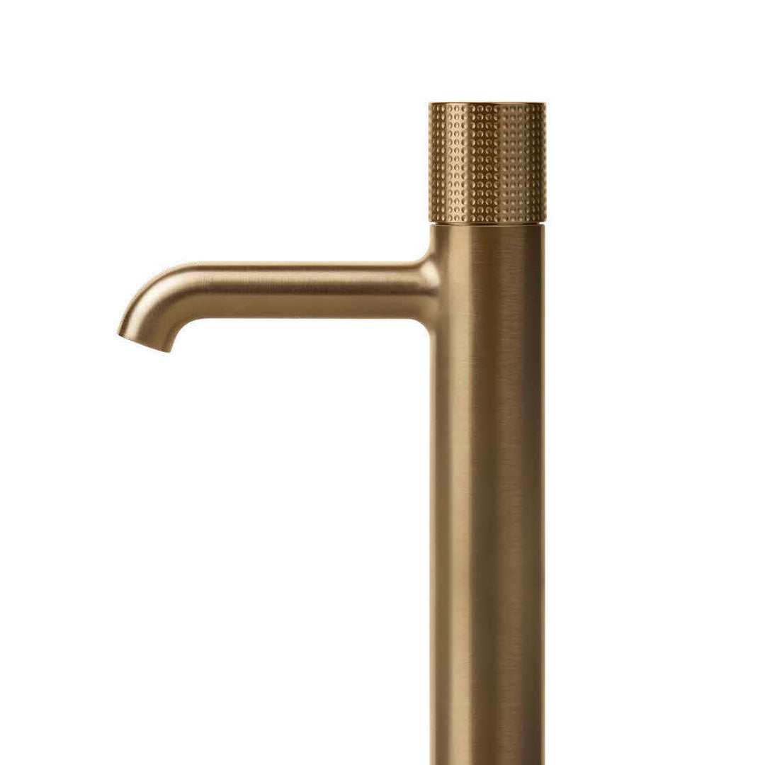 Gessi Habito Cesello Single Hole Tall Bathroom Faucet