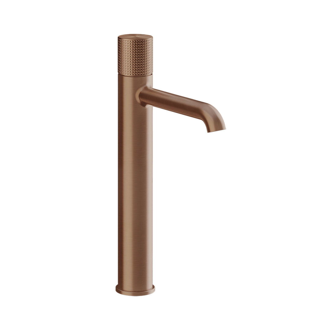 Gessi Habito Cesello Single Hole Tall Bathroom Faucet