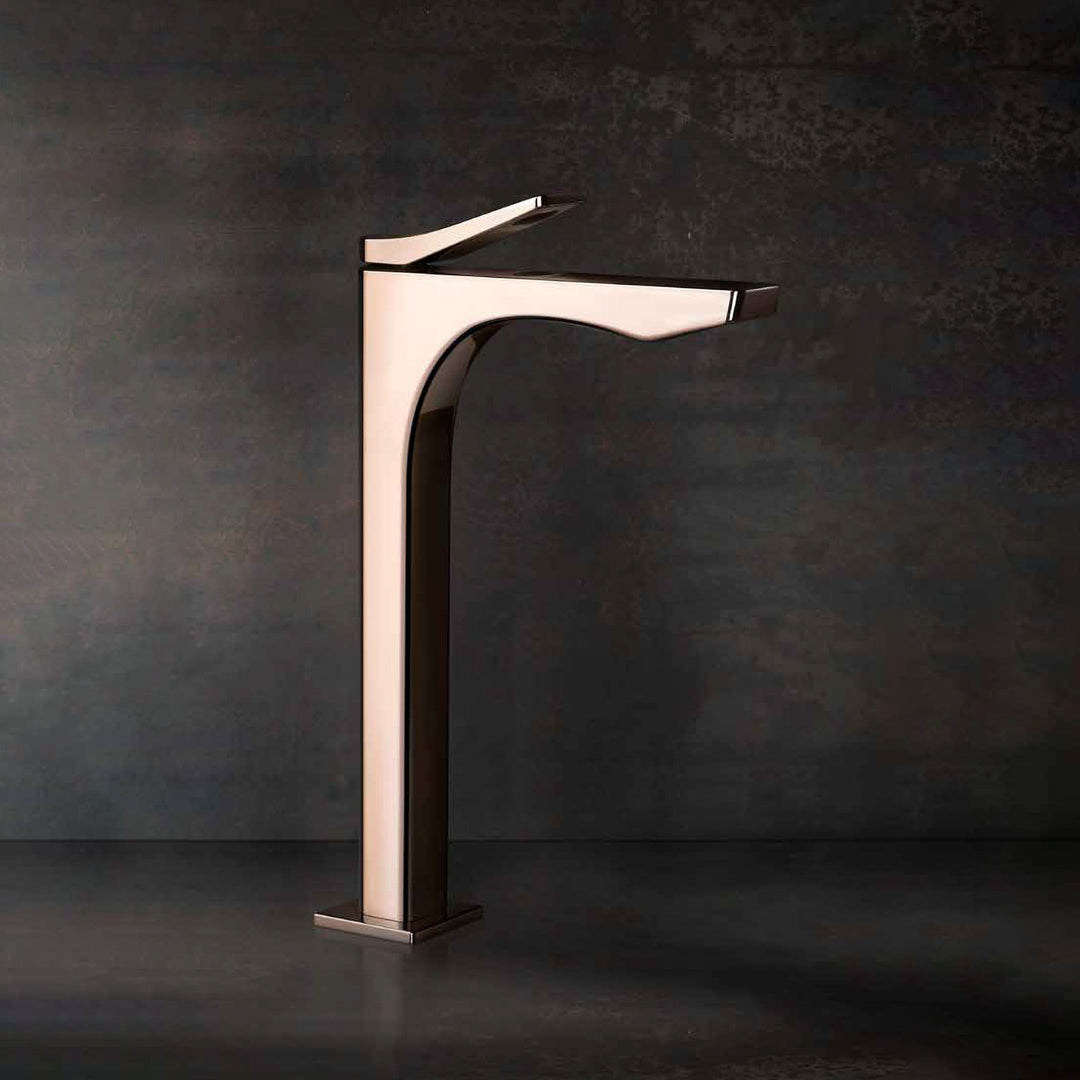 Gessi Rilievo Single Hole Tall Bathroom Faucet