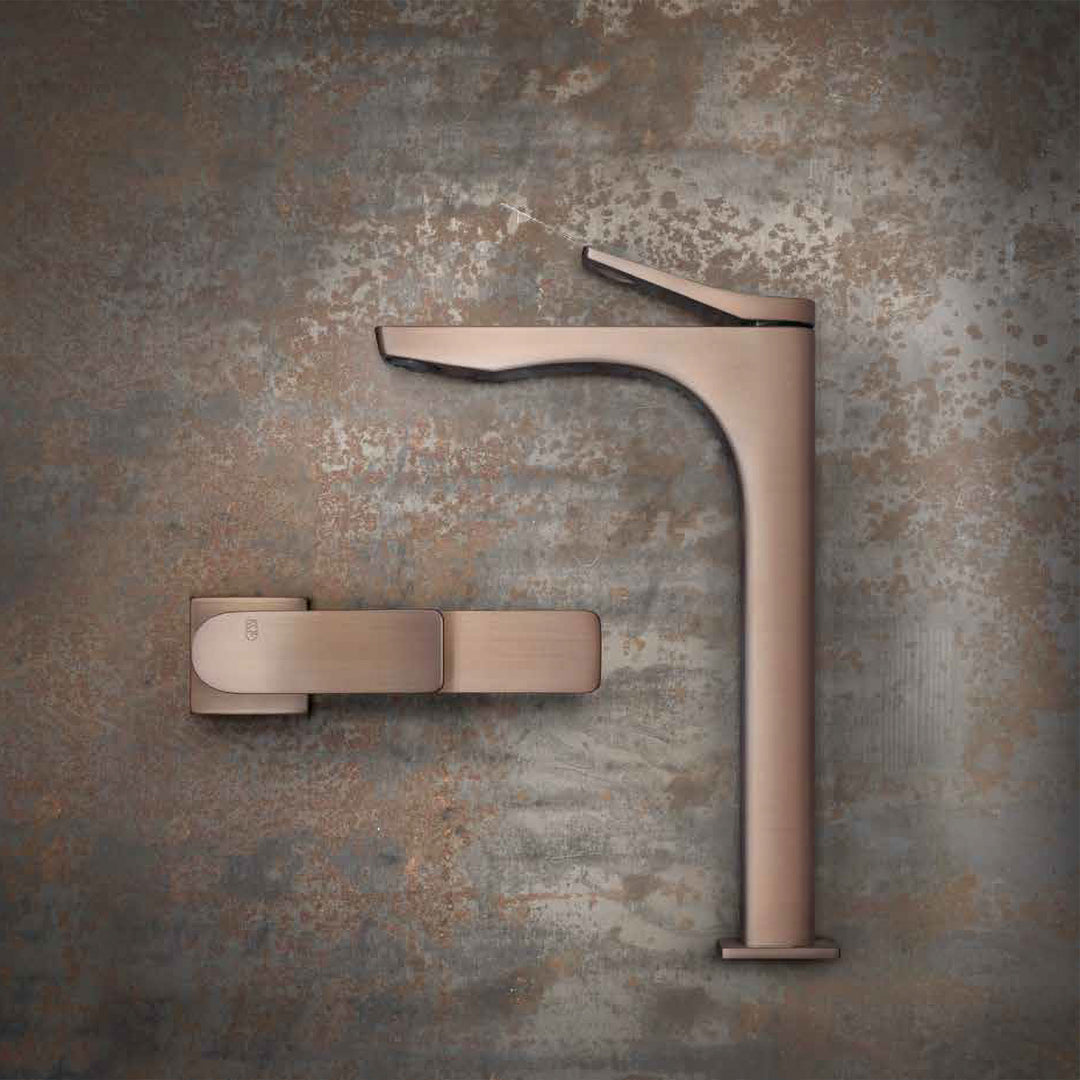 Gessi Rilievo Single Hole Tall Bathroom Faucet