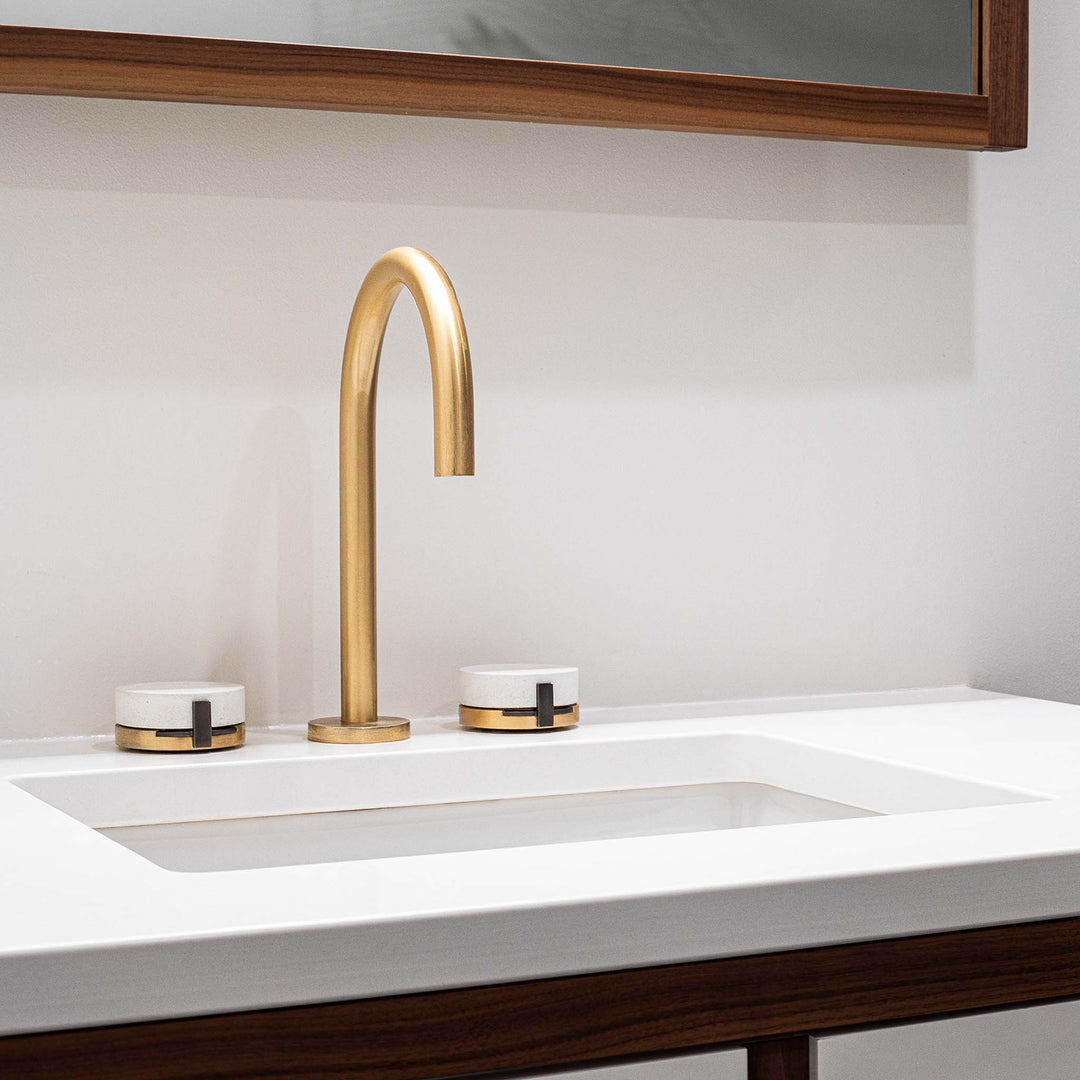 Watermark Elements Three-hole Bathroom Faucet