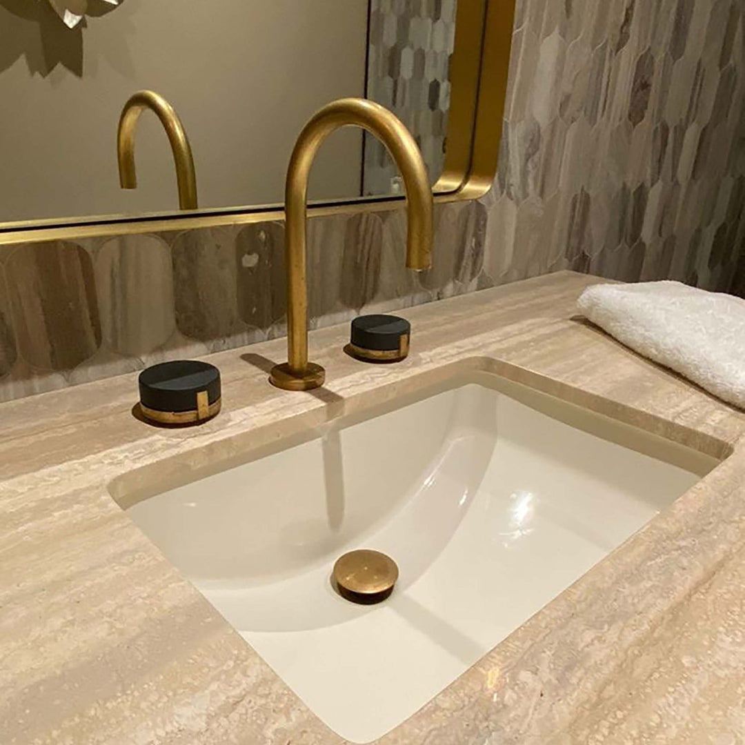 Watermark Elements Three-hole Bathroom Faucet