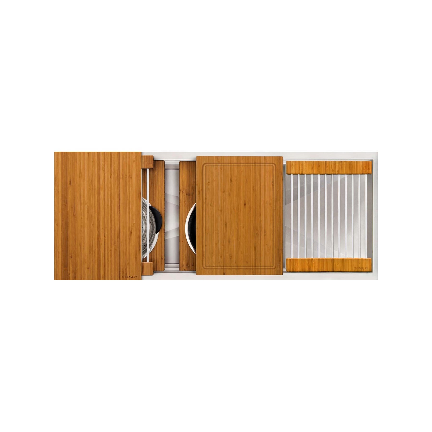 The Galley 3’ Workstation + 12’’ DryDock Kitchen Sink – Canaroma Bath ...