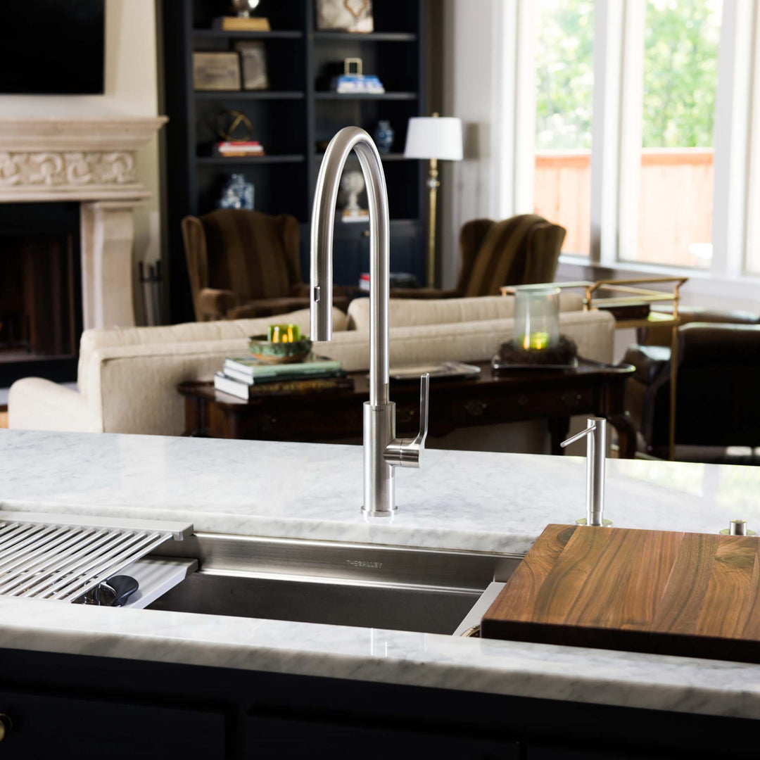 The Galley 4’ Workstation Kitchen Sink
