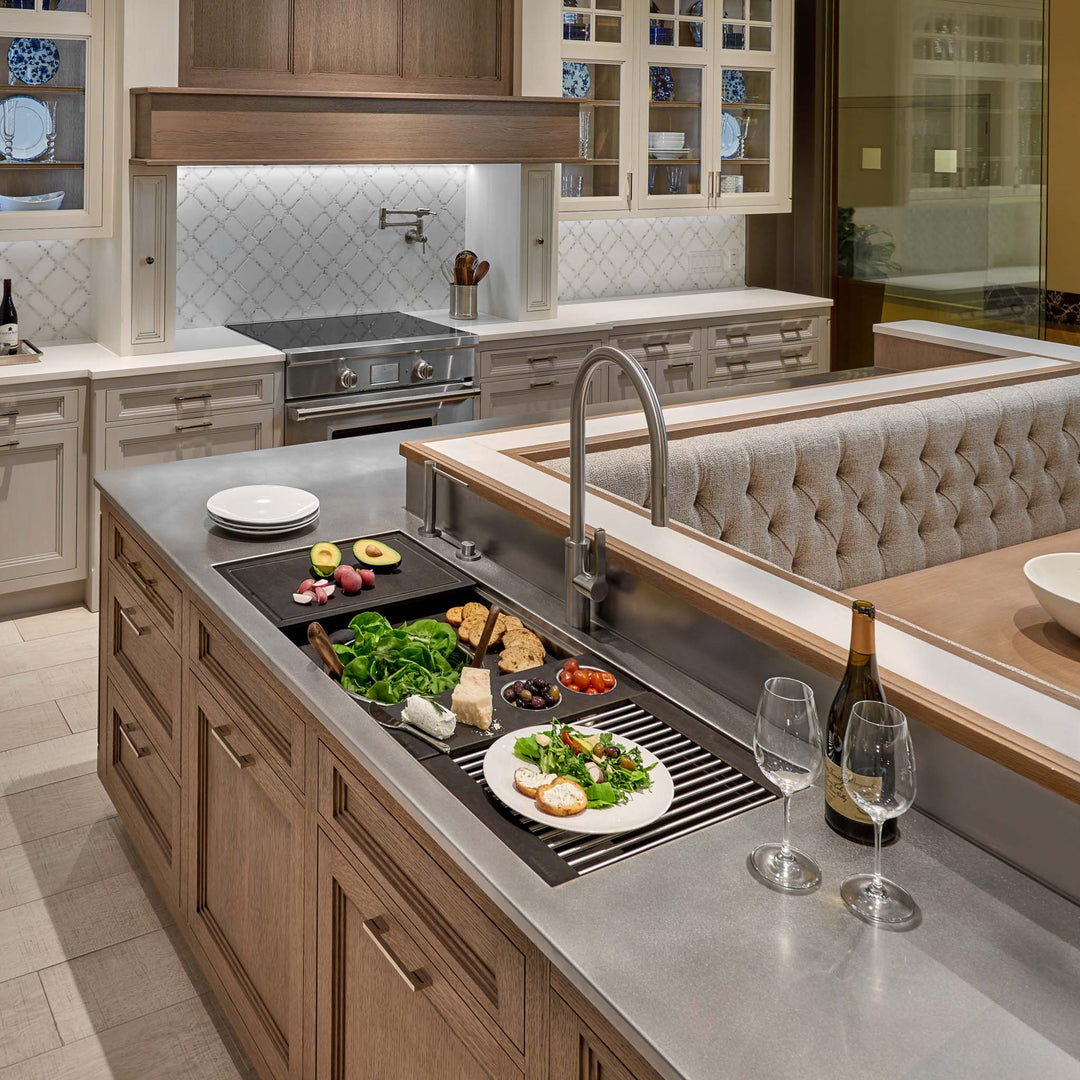 The Galley 4’ Workstation Kitchen Sink