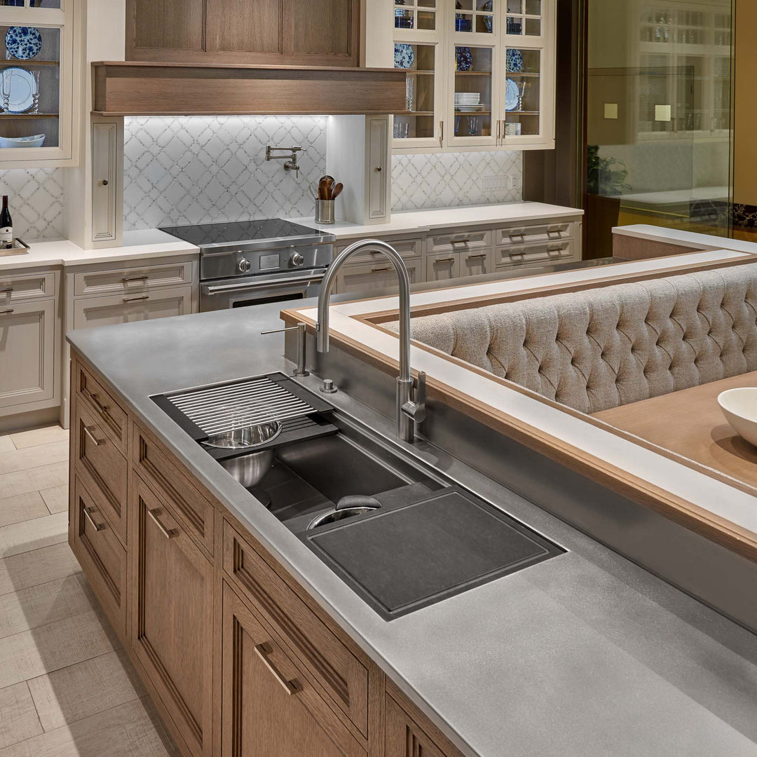 The Galley 4’ Workstation Kitchen Sink