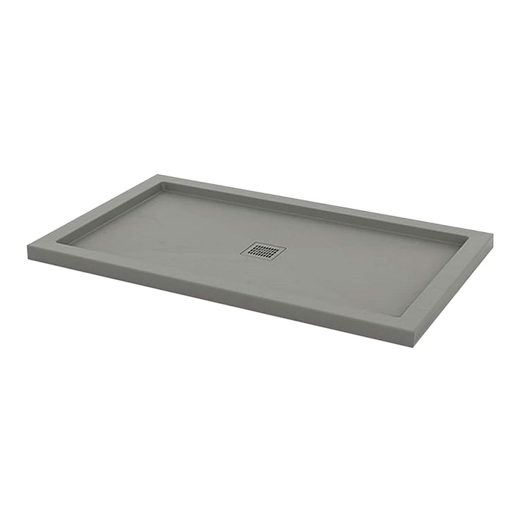 Fleurco TAVIA Low Profile Shower Base with Center Drain