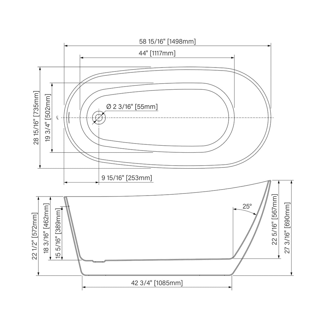 Zitta Bathtub Issa 2.0