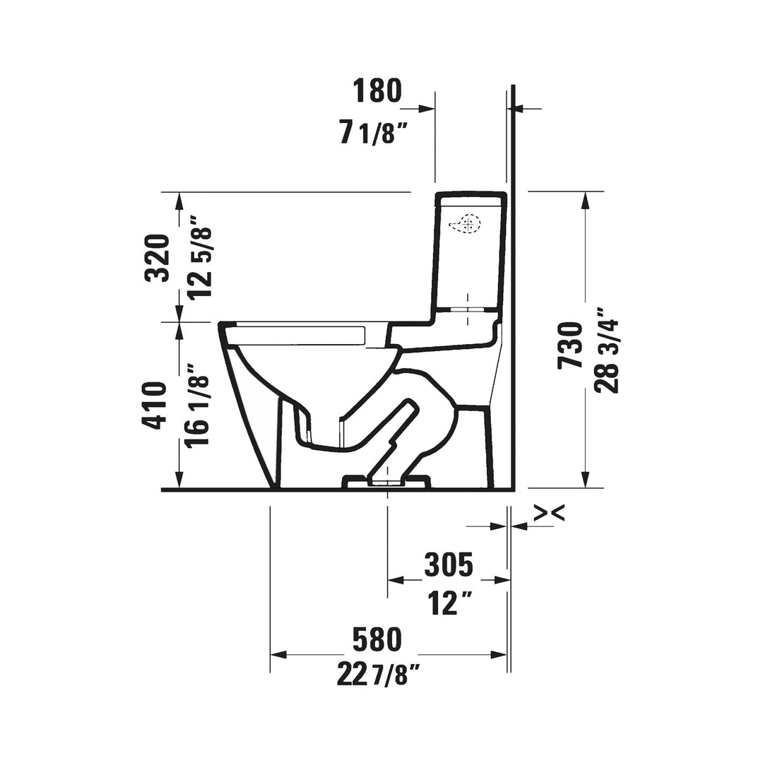 Duravit D-Neo One-Piece Toilet