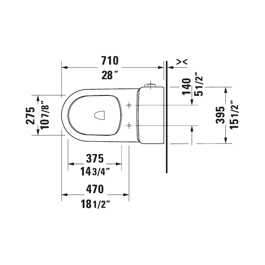 Duravit D-Neo One-Piece Toilet