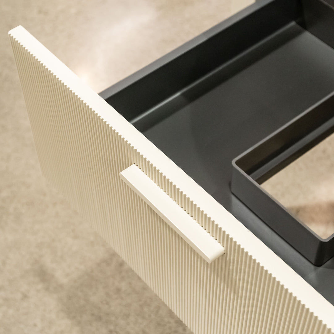 Bath Vanity LAMÈ Plisse Single Sink
