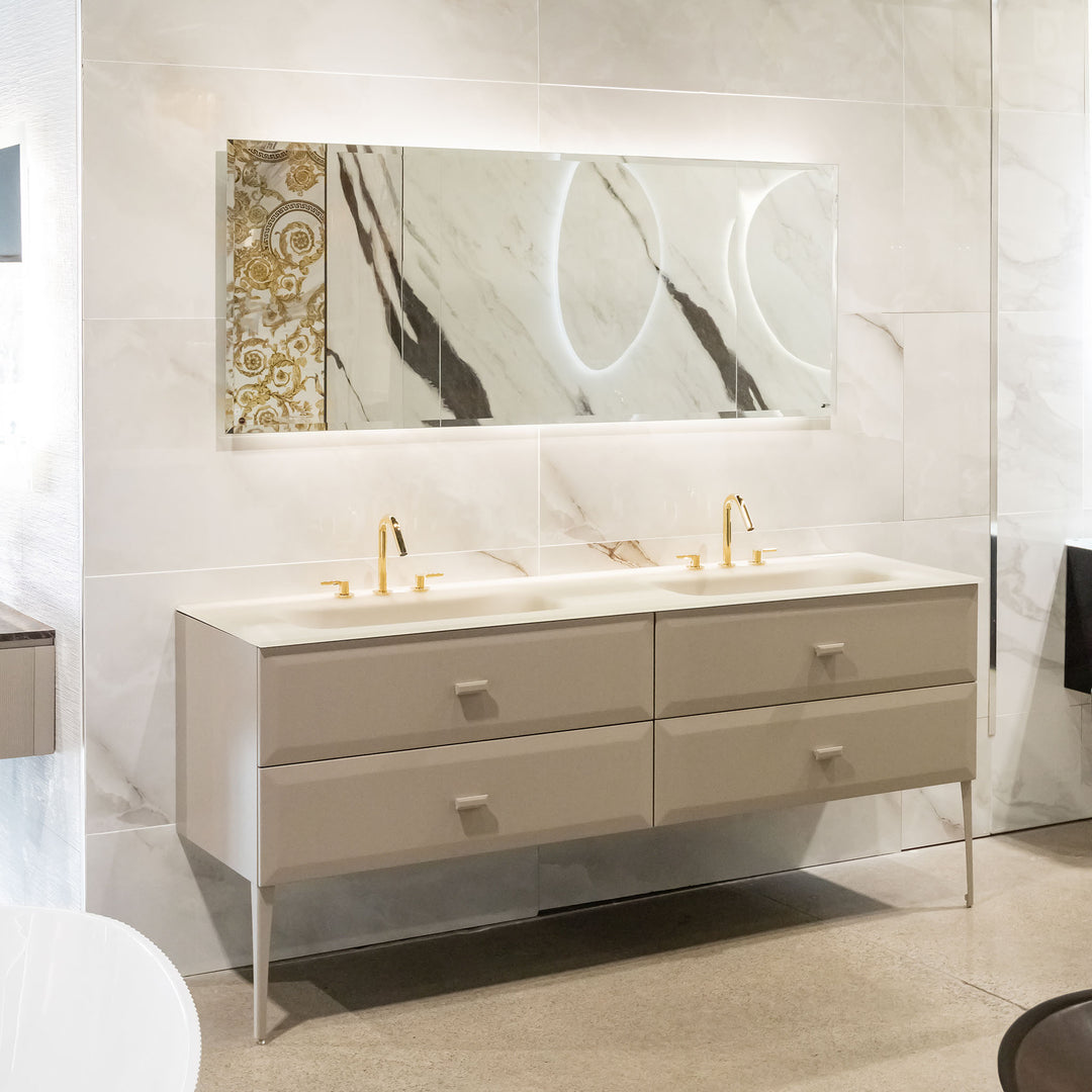 Bath Vanity Mako Double Sink