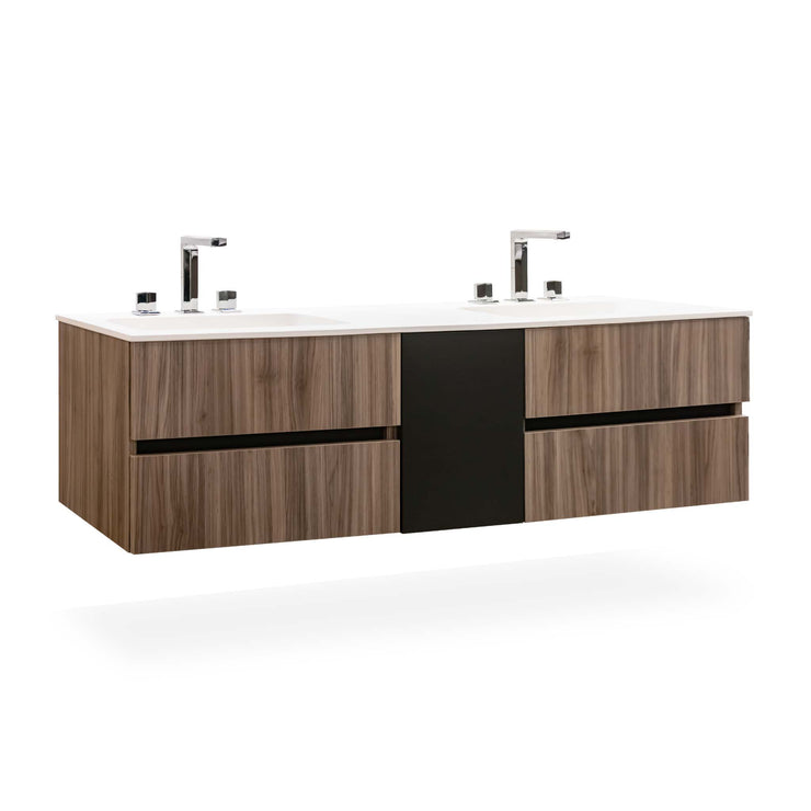 GB Group Bath Vanity Linea Wild Double Sink