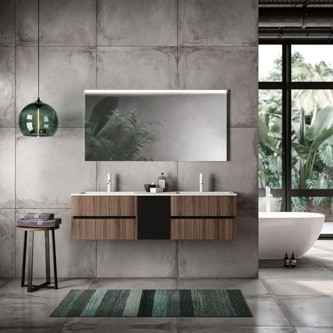 Bath Vanity Linea Wild Double Sink