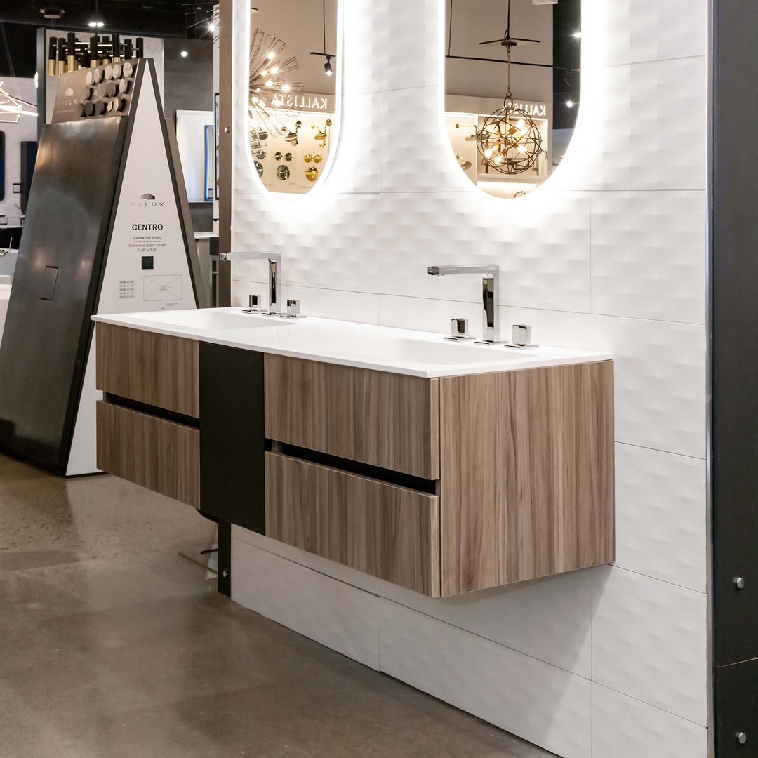 Bath Vanity Linea Wild Double Sink