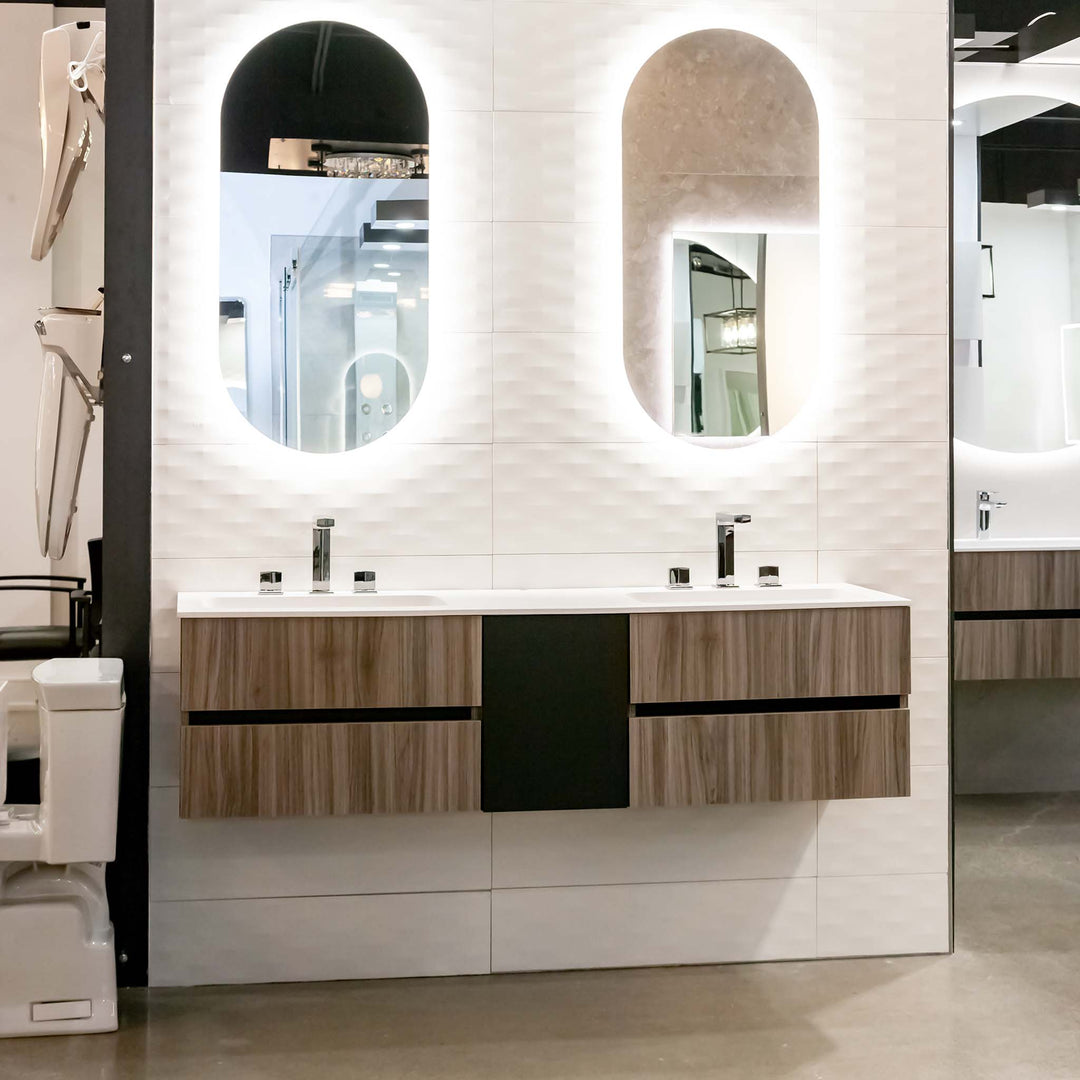 Bath Vanity Linea Wild Double Sink