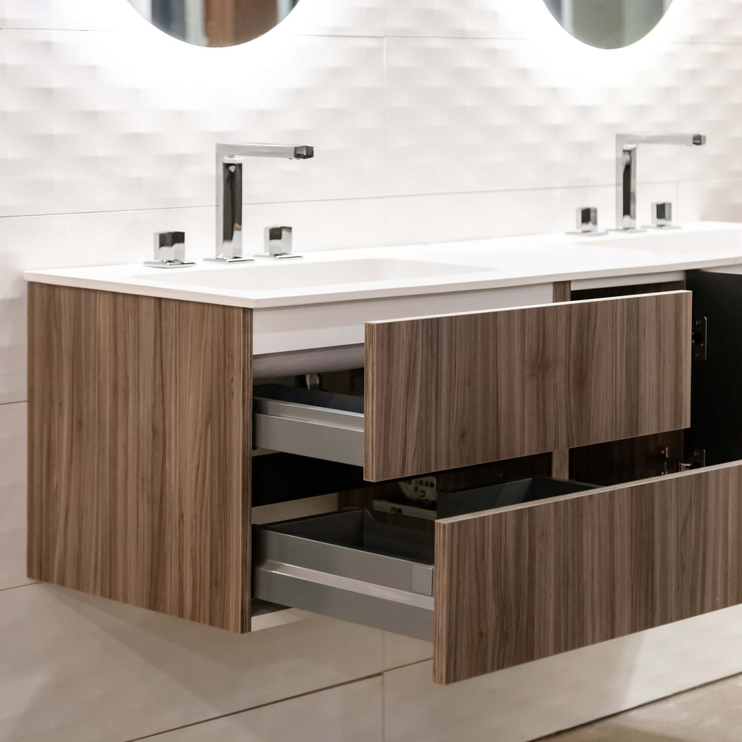 Bath Vanity Linea Wild Double Sink