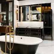 Mia Italia Bath Vanity Elegance Napoleon Double Sink