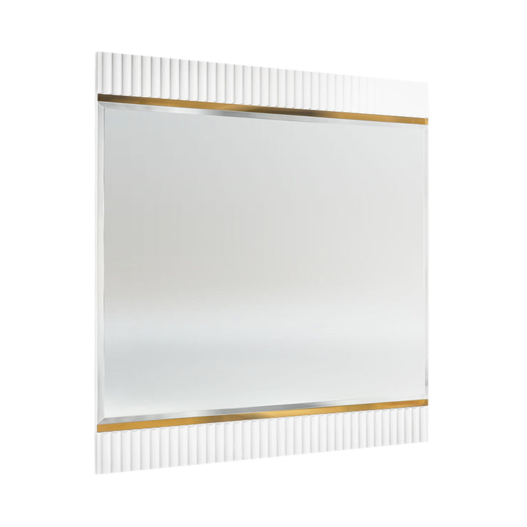 Oasis Bathroom Mirror, Academy 34" White