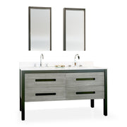 Vanico Bath Vanity 60" Double Sink Console - Gala