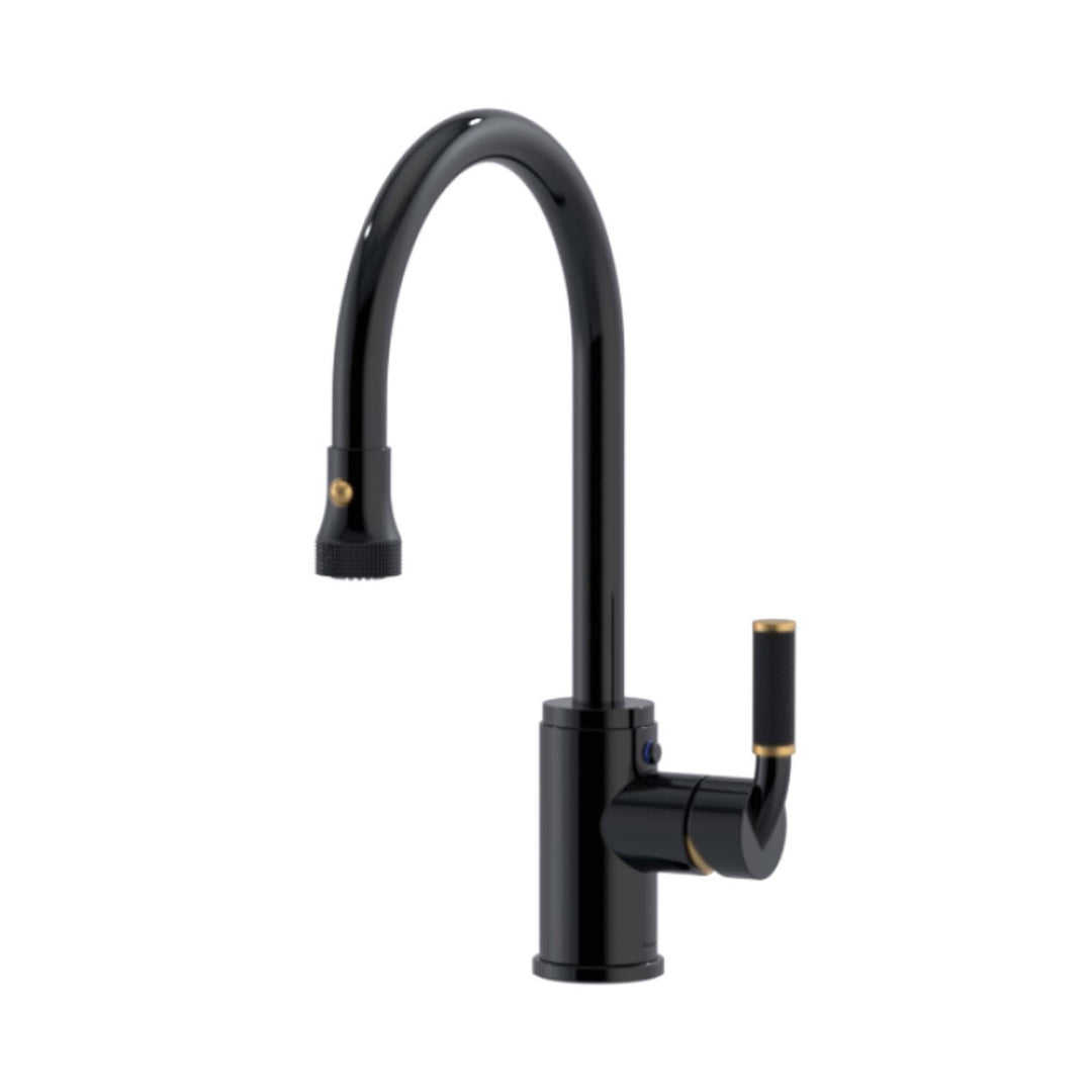 Rubinet Single Control Dual Spray Kitchen Faucet