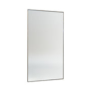 Glass Design Bathroom Mirror Old Brass
