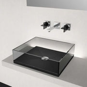 Glass Design Vessel Sink Skyline Materic