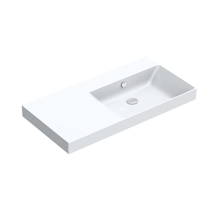Catalano Zero Single Bathroom Sink with Small Basin