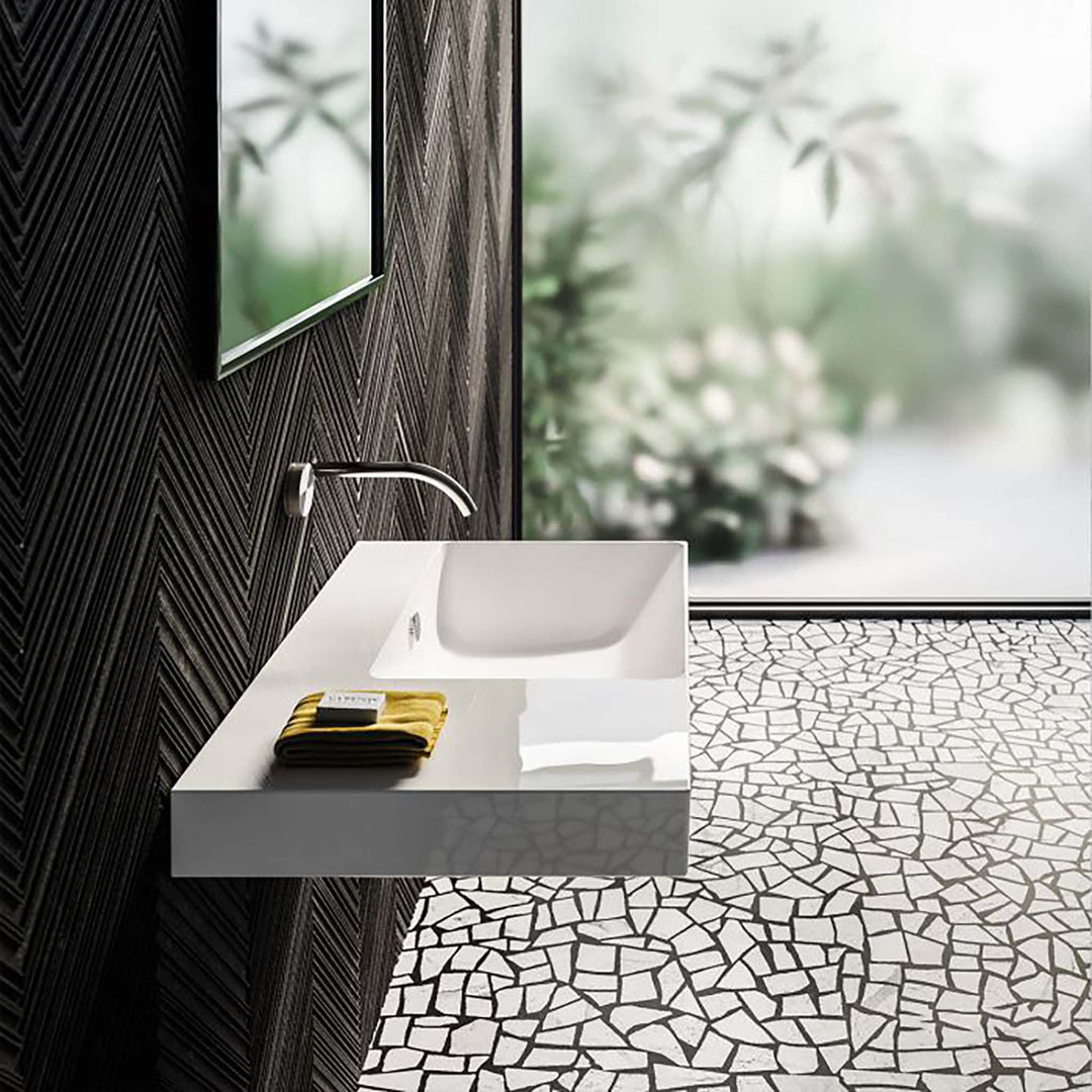 Catalano Zero Single Bathroom Sink with Small Basin