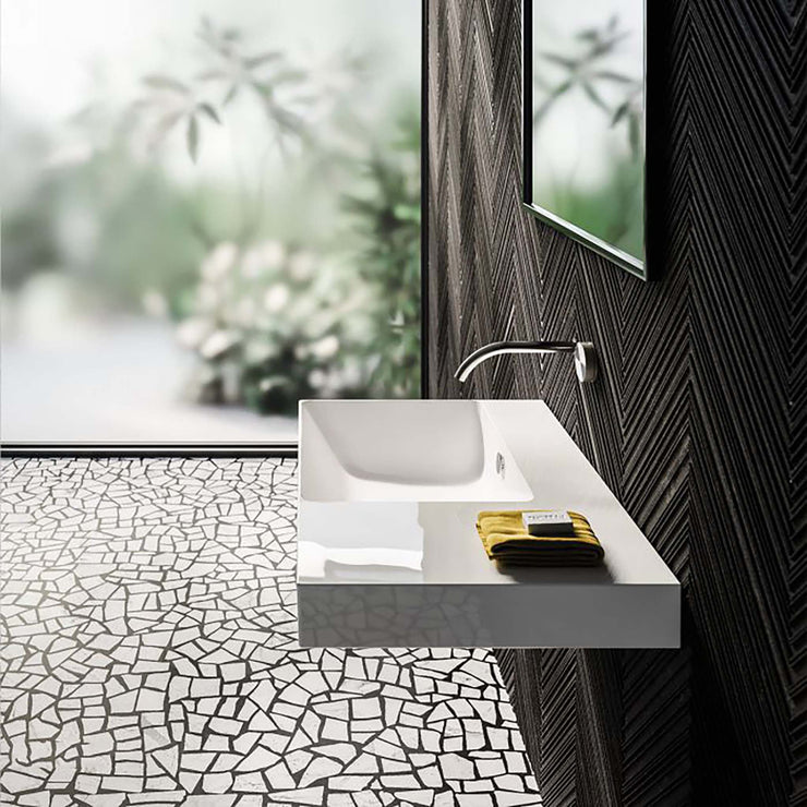 Catalano Zero Single Bathroom Sink with Small Basin