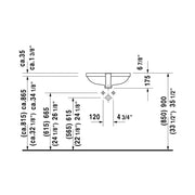 Duravit D-Code Bathroom Sink