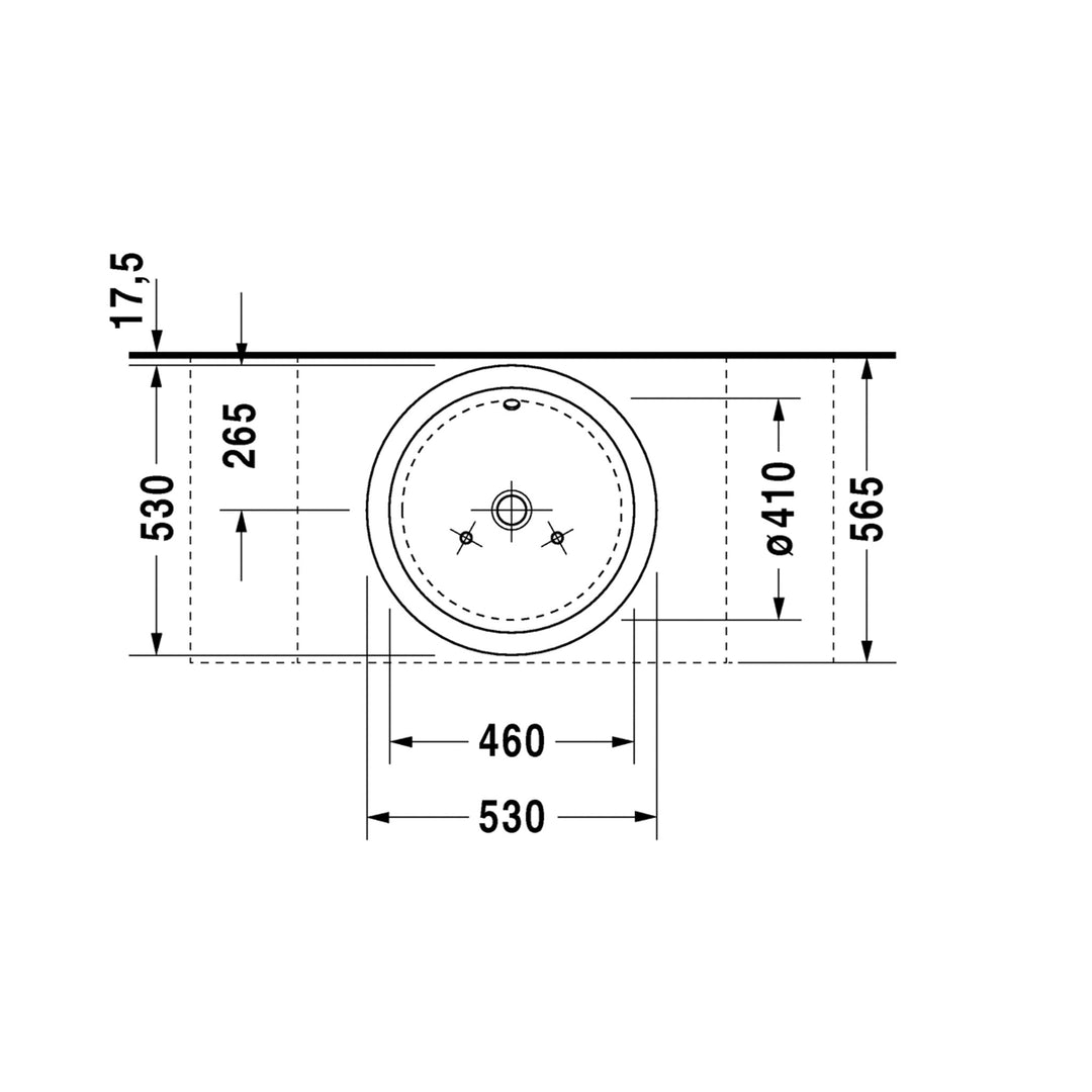 Duravit Starck 1 Bathroom Sink