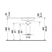 Duravit Vero Bathroom Sink