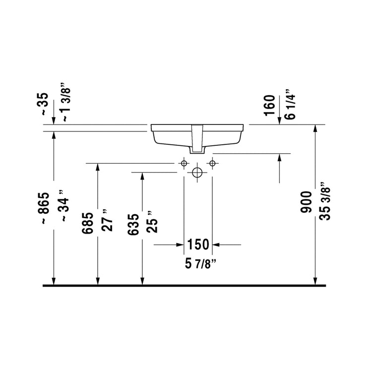 Duravit Vero Bathroom Sink