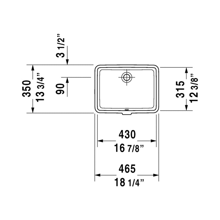 Duravit Vero Bathroom Sink