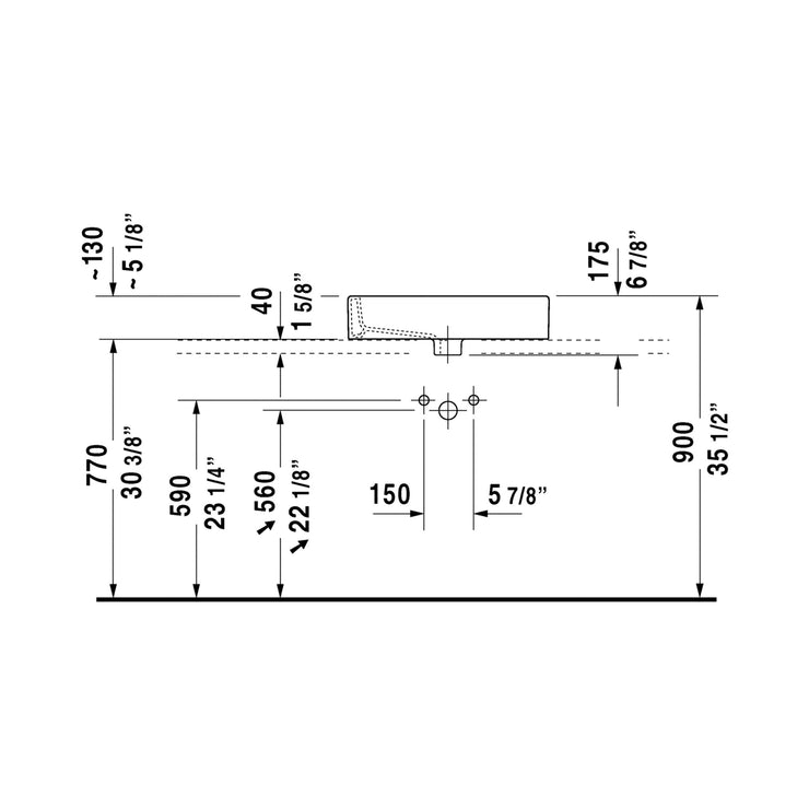 Duravit Vero Bathroom Sink