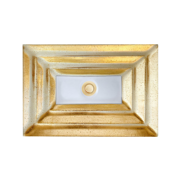 Linkasink Églomisé with Window Bathroom Sink