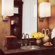 Linkasink Large Oval Brocade Bathroom Sink