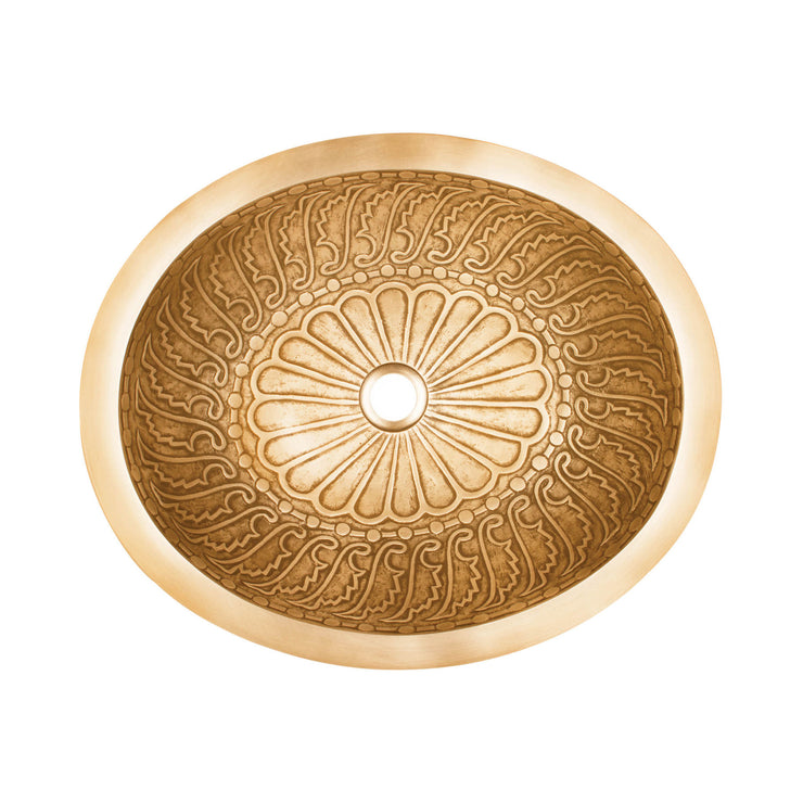 Linkasink Large Oval Wing Bathroom Sink