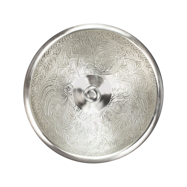 Linkasink Large Round Botanical Bathroom Sink