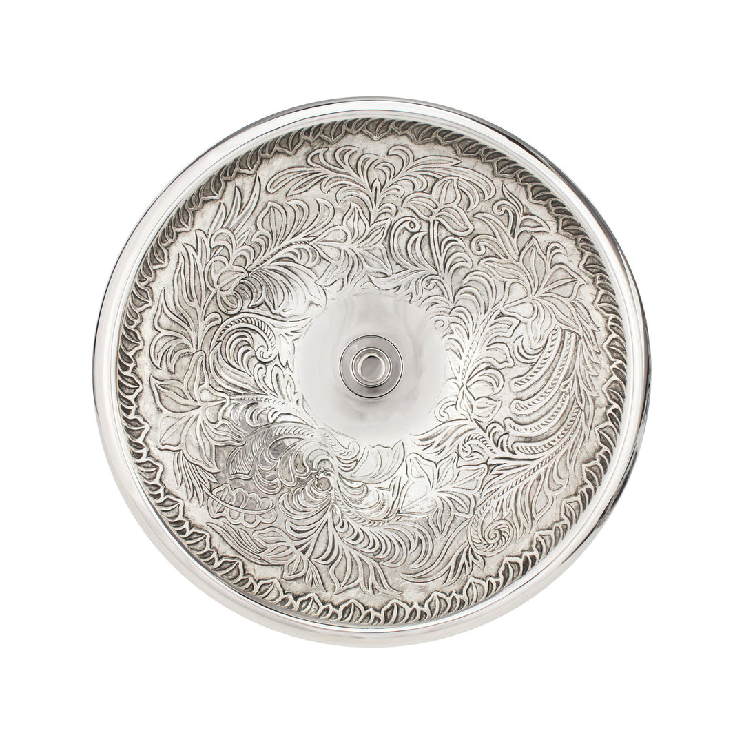 Linkasink Large Round Botanical Bathroom Sink