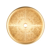 Linkasink Large Round Brocade Bathroom Sink